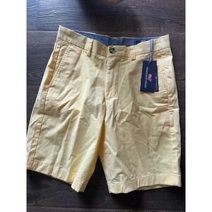 NWT! Vineyard‎ Vines Mens Breaker Shorts Size 28 Sunny Yellow Casual